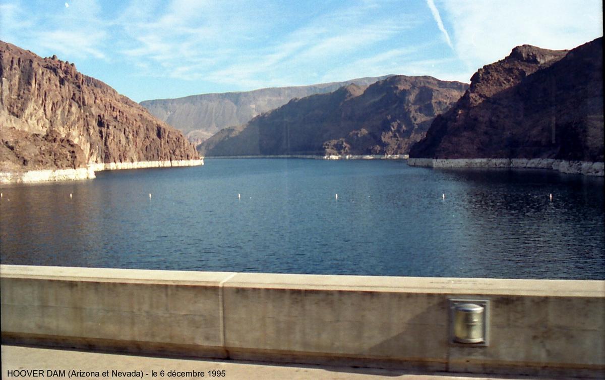 HOOVER DAM (Arizona & Nevada) – le lac de retenue (Lake Mead): 40 milliards de m3 