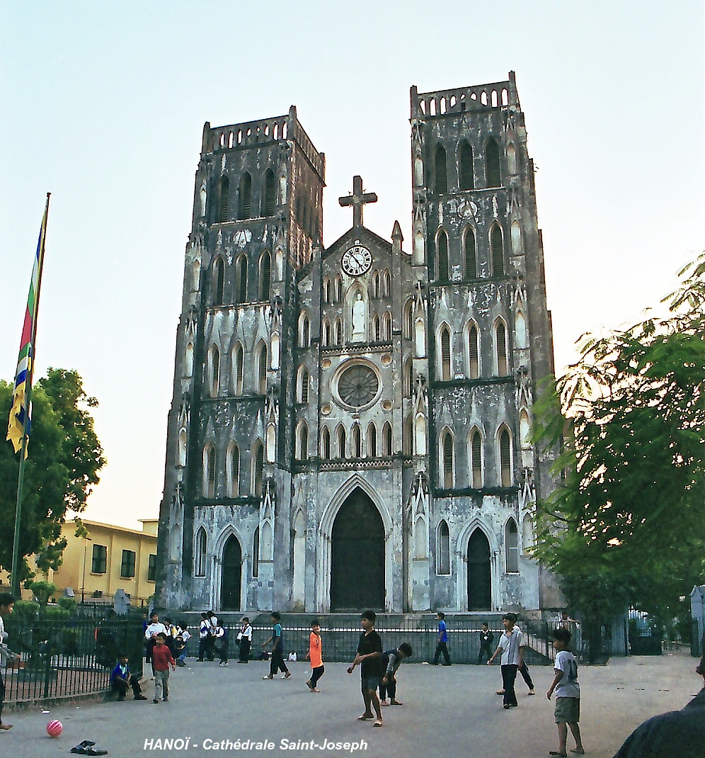 Saint Joseph S Cathedral Hanoi 1886 Structurae