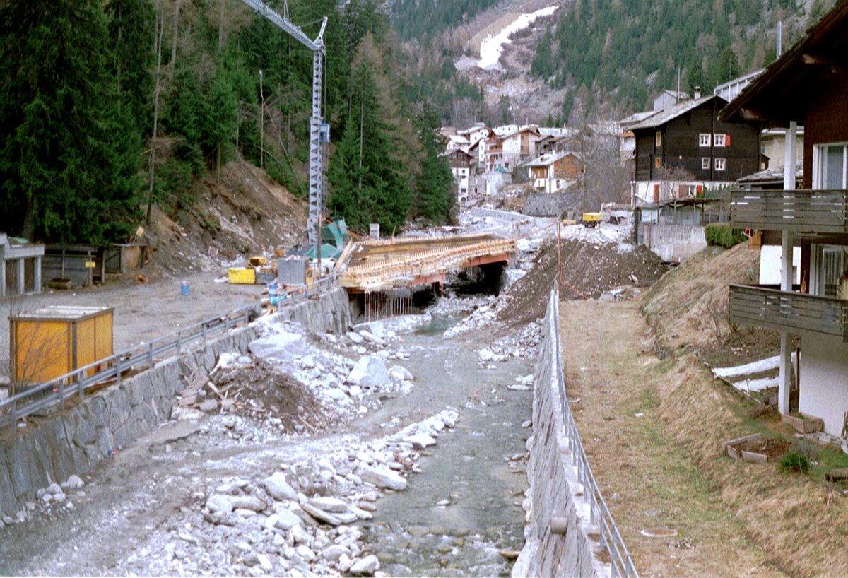 Hundschipfenbrücke, Sankt Niklaus, Valais, Switzerland 