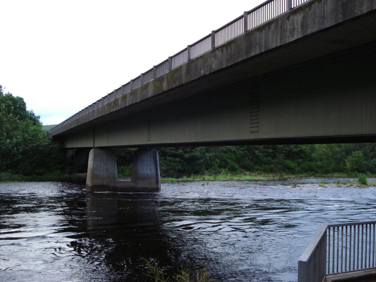 Fairhurst Craigellachie bridge from north west bank 