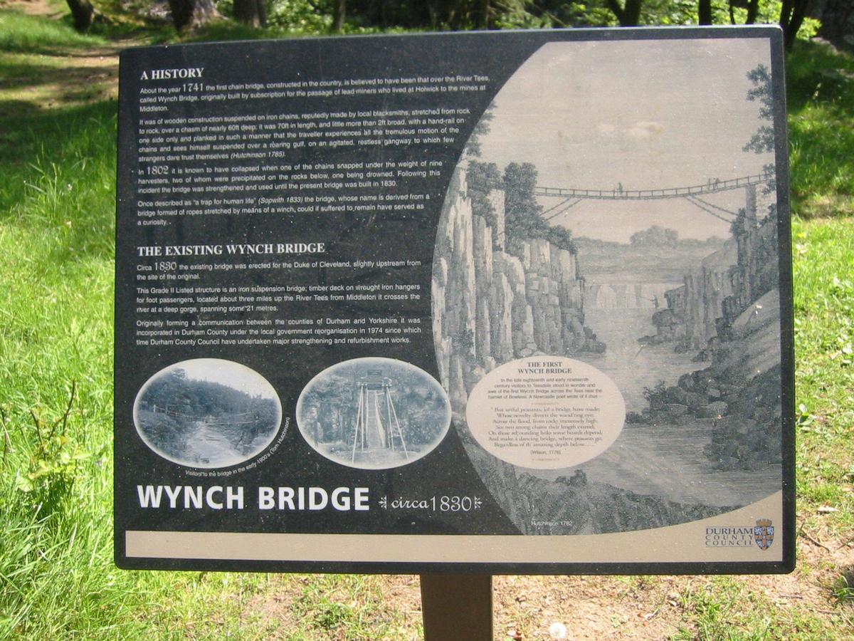 Wynch bridge (Winch Bridge) 
