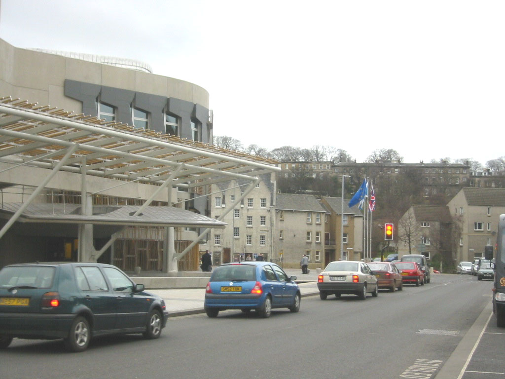 Schottisches Regionalparlament (Holyrood Building), Edinburgh 
