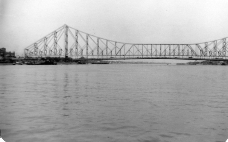 Howrah Bridge 1980 from West 