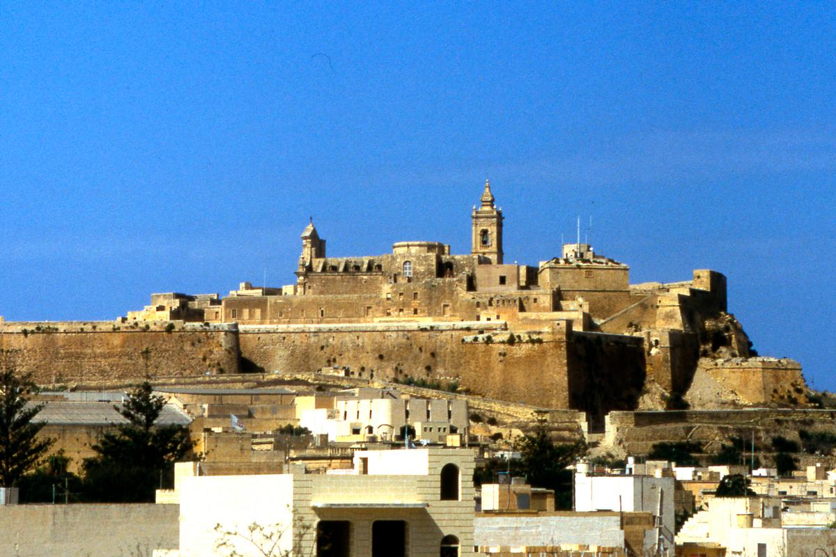 Zitadelle in Viactoria, Insel Gozo, Malta 