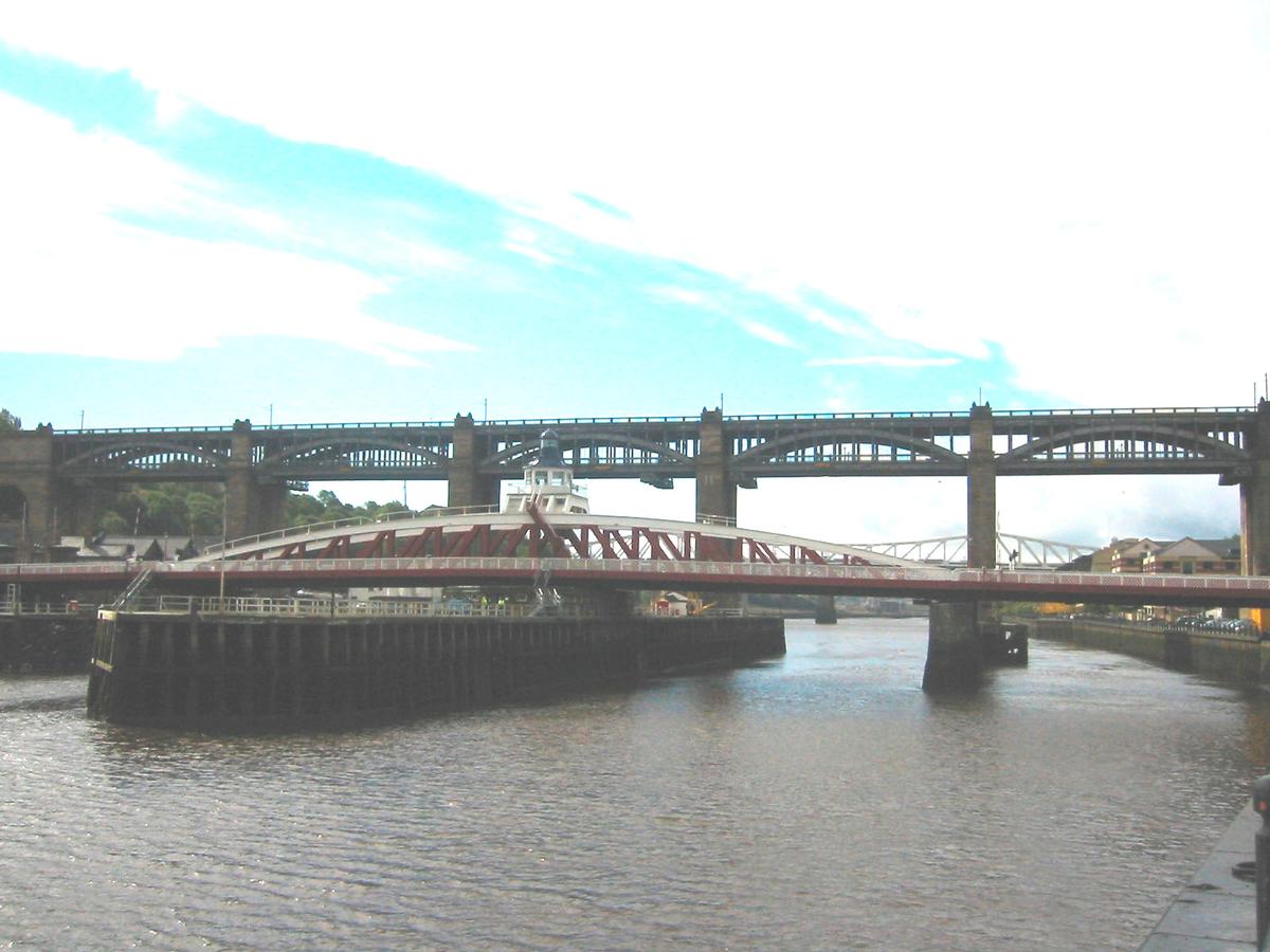 Swing Bridge & High Level Bridge, Newcastle 