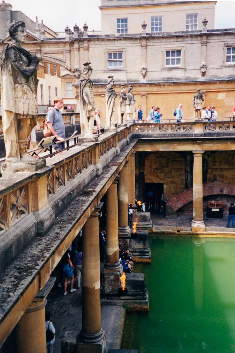 Roman Bath House, Bath. Main pool 