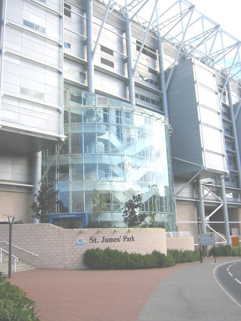 Saint James Park Stadium, NewcastleMain Entrance 