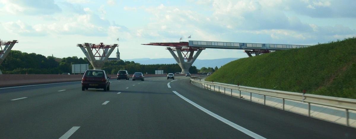 Construction d'un pont TGV 