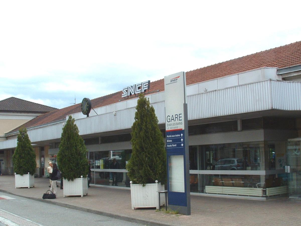 Gare SNCF d'Aix-les-Bains (73 Savoie) 