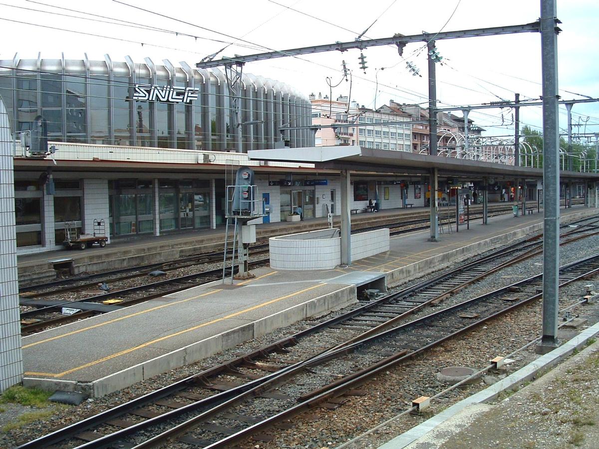 Gare SNCF d'Annecy (74, Haute-Savoie) 