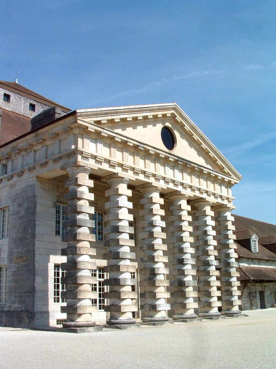 Les salines Royales d'Arc et Senans (1775-1779) selon les plans de Ledoux: La maison du directeur 