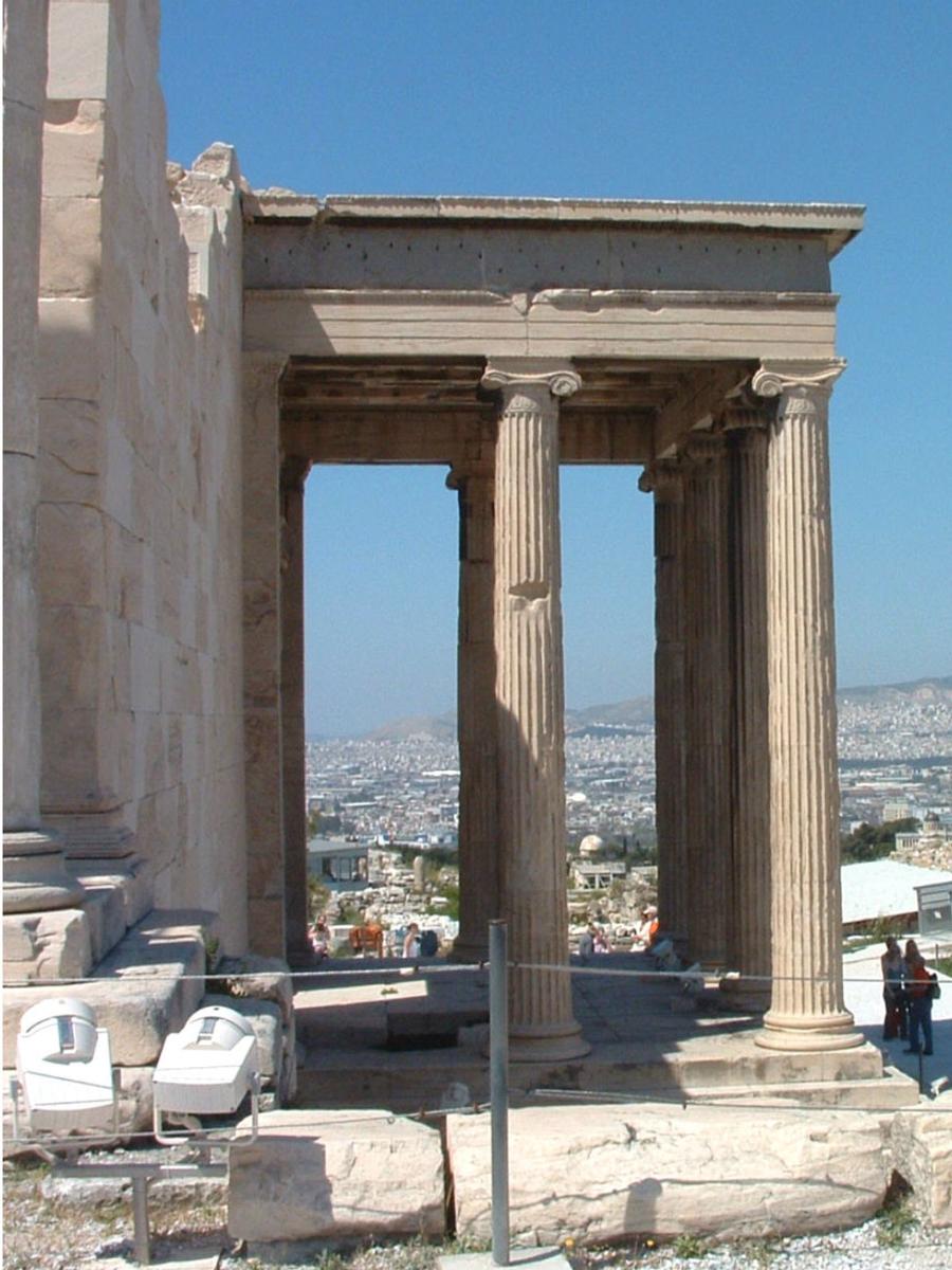 L'Acropole d'Athènes: L'Erechthéion 