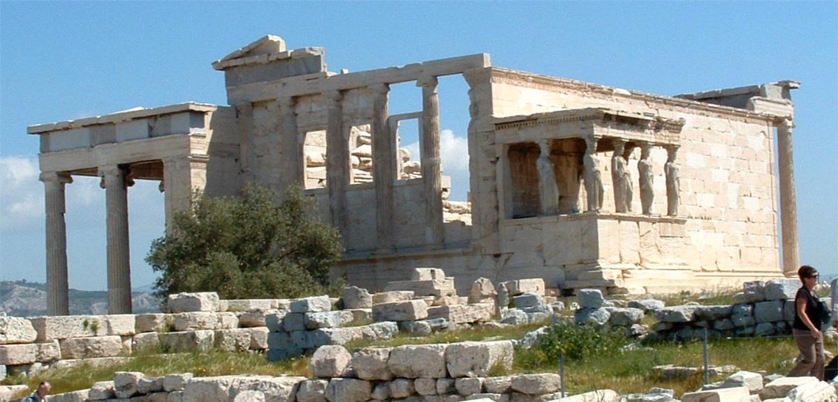 L'Acropole d'Athènes: L'Erechthéion 