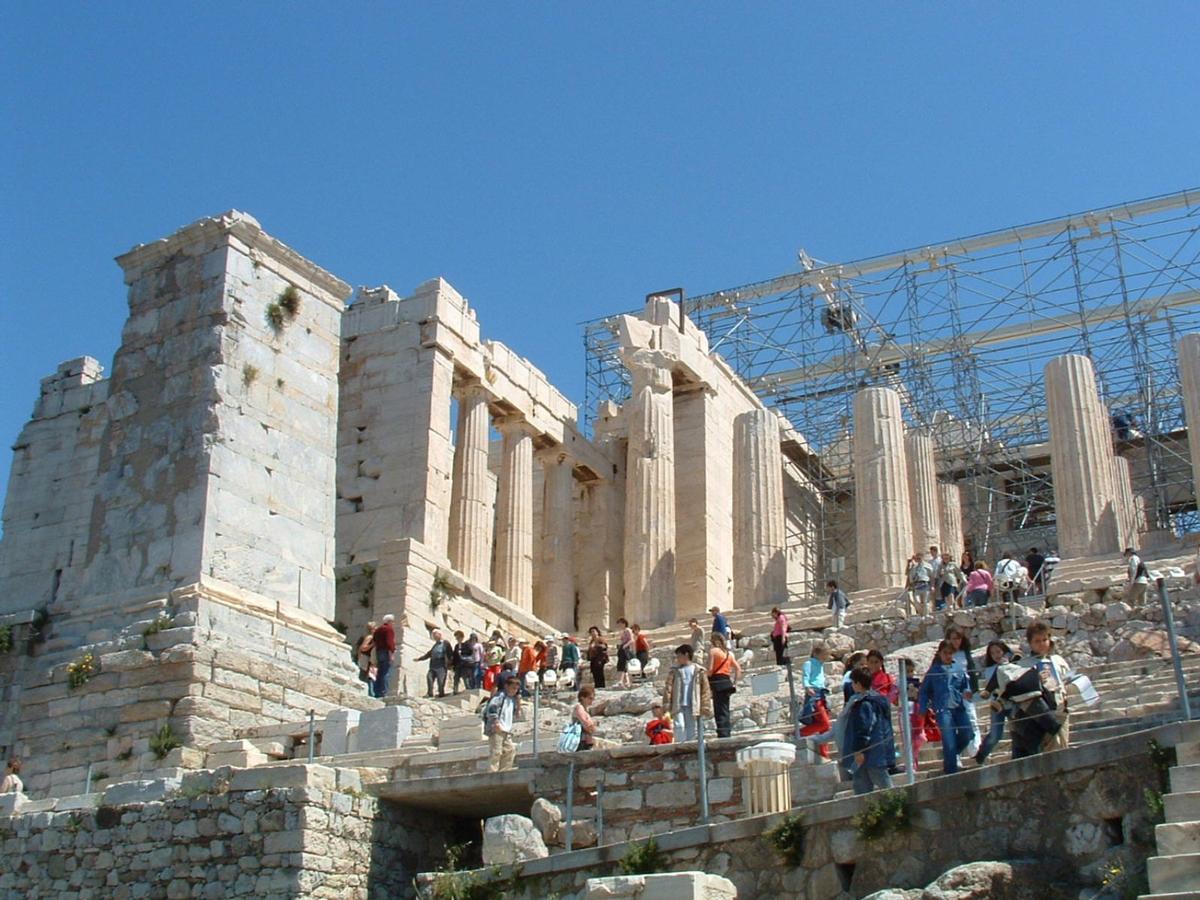 L'Acropole d'Athènes: Les Propylées 
