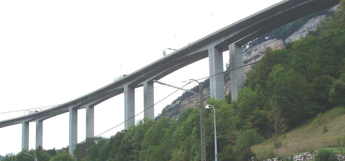Autoroute A 40 – Nantua-Viadukt 