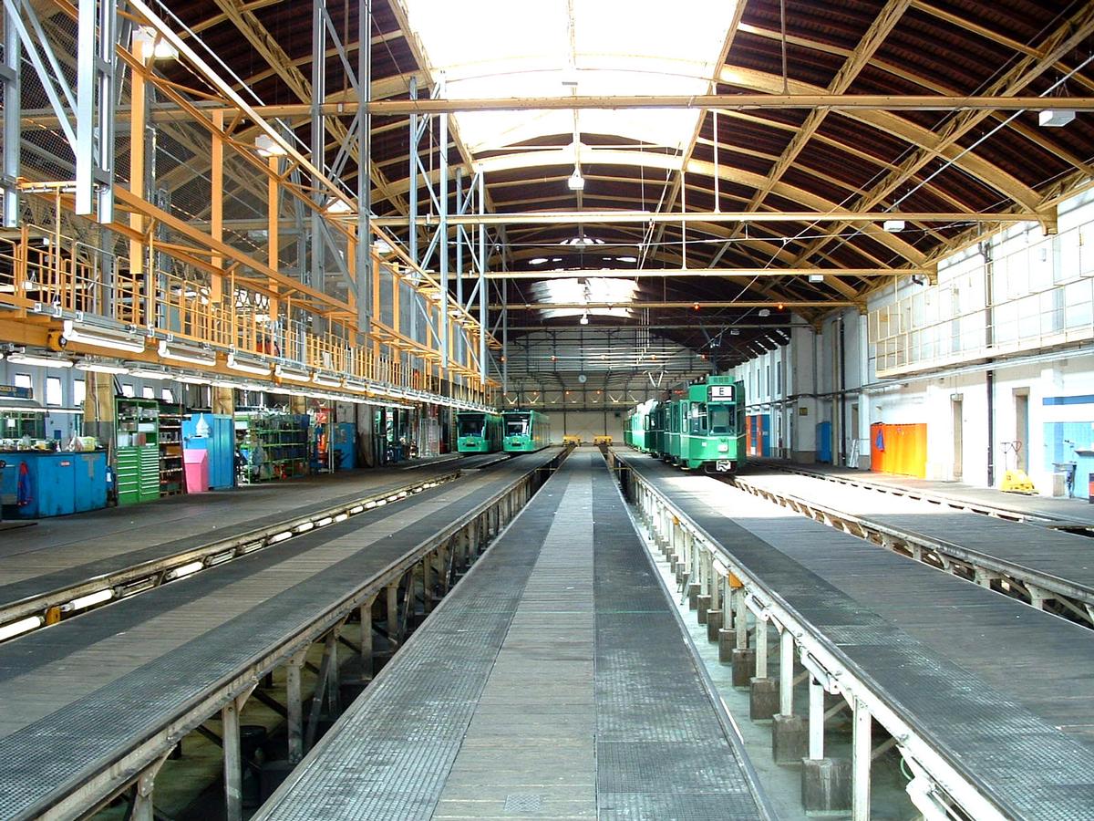 Basel-Wiesenplatz Tramway Depot 
