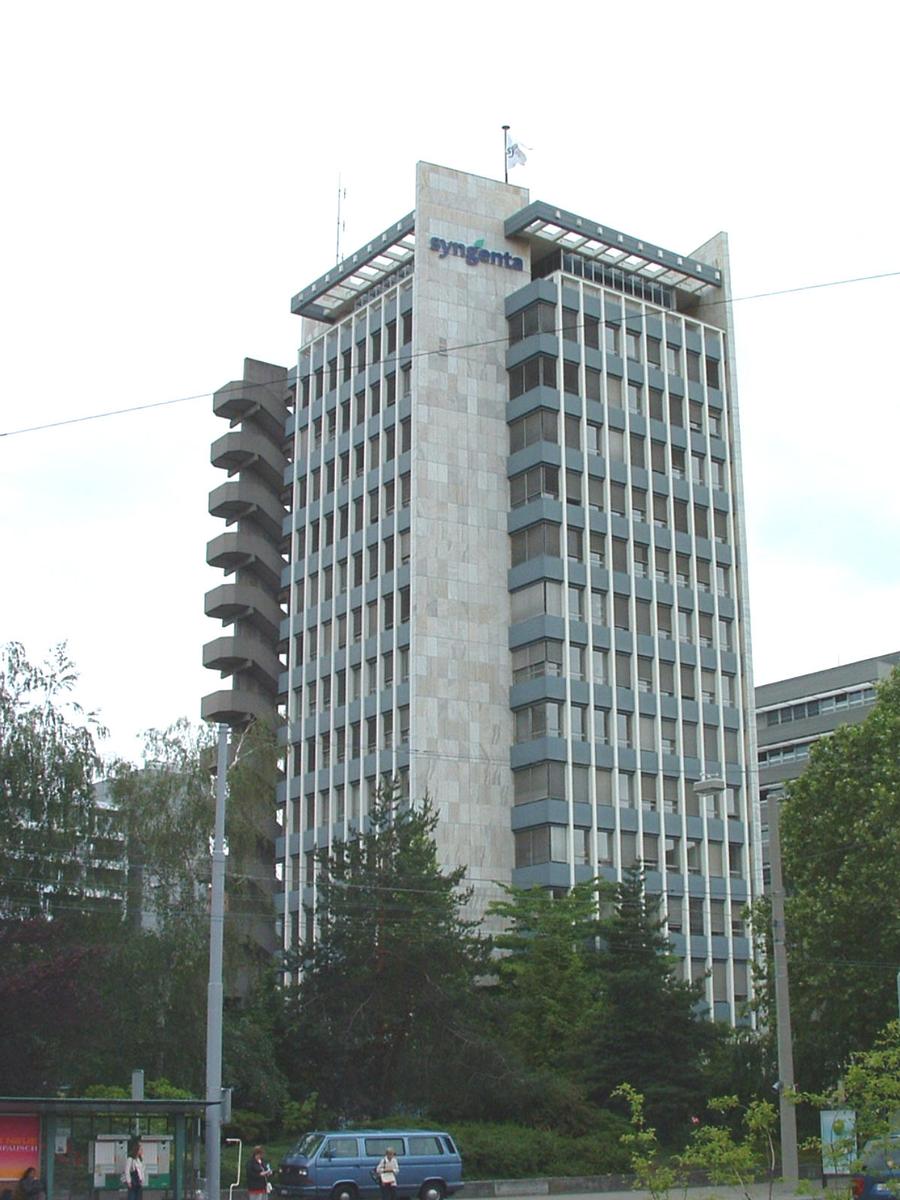 Basel (BS/CH): siège social de Sygenta AG (immeuble de bureaux) 