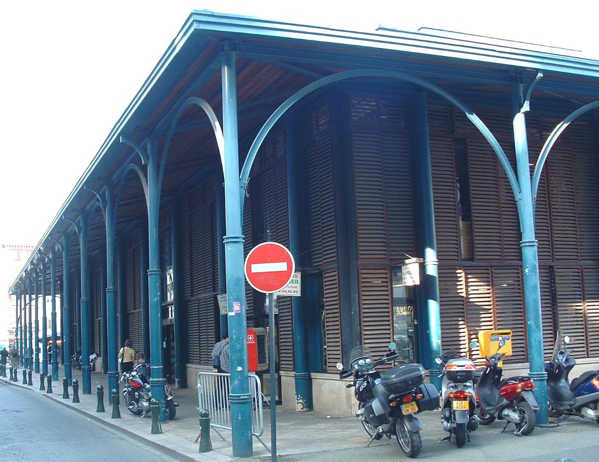 La halle du marché couvert de Bayonne 