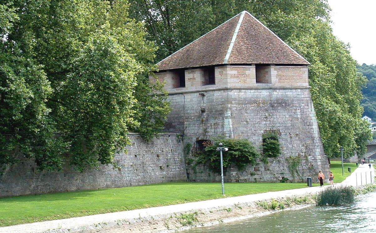 Fortifications of the center town of Besançon 