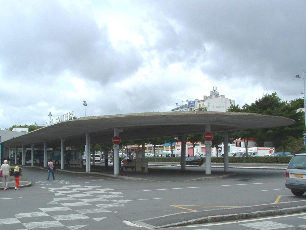 Gare routière de Brest (29-Bretagne-France) 