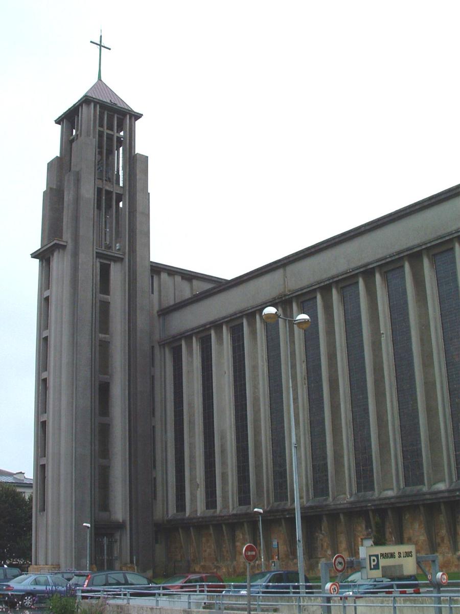 Eglise Saint Louis de Brest (29-Bretagne-France). (XXème siècle) 
