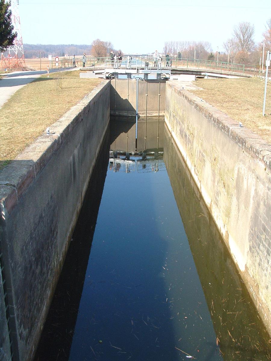Lock No. 36 of the Rhone-Rhine Canal 