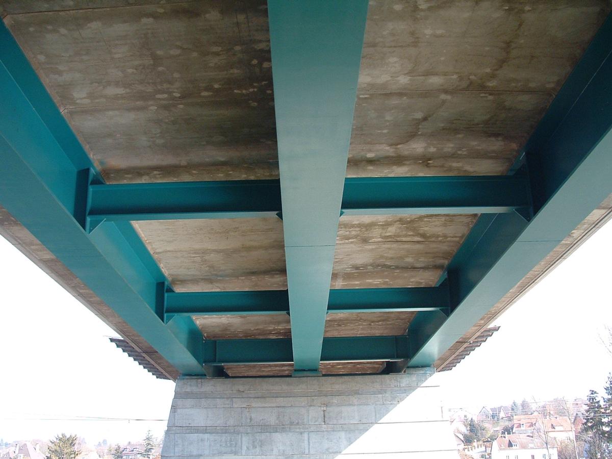 Brücke im Zuge der D 8 in Brunstatt 