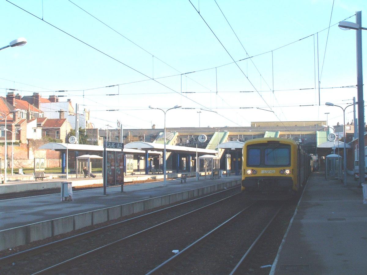 Gare SNCF de Calais (63-Pas de Calais) 
