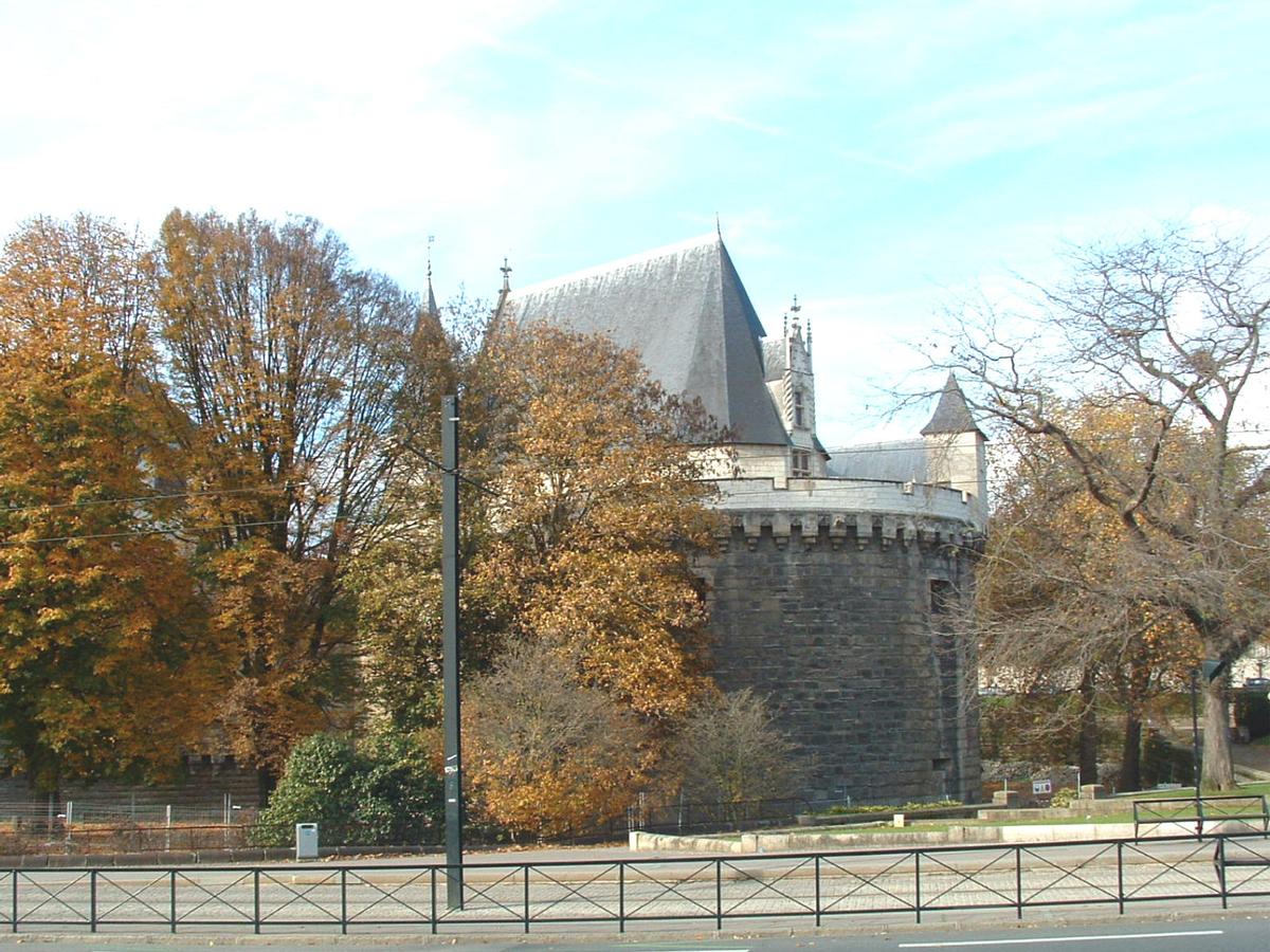 Chateau des Ducs de Bretagne (XVème siècle) à Nantes. Ce chateau est devenu en 1921 un musée municipal 