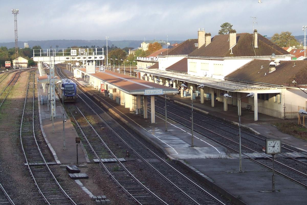 La gare SNCF de Chaumont 