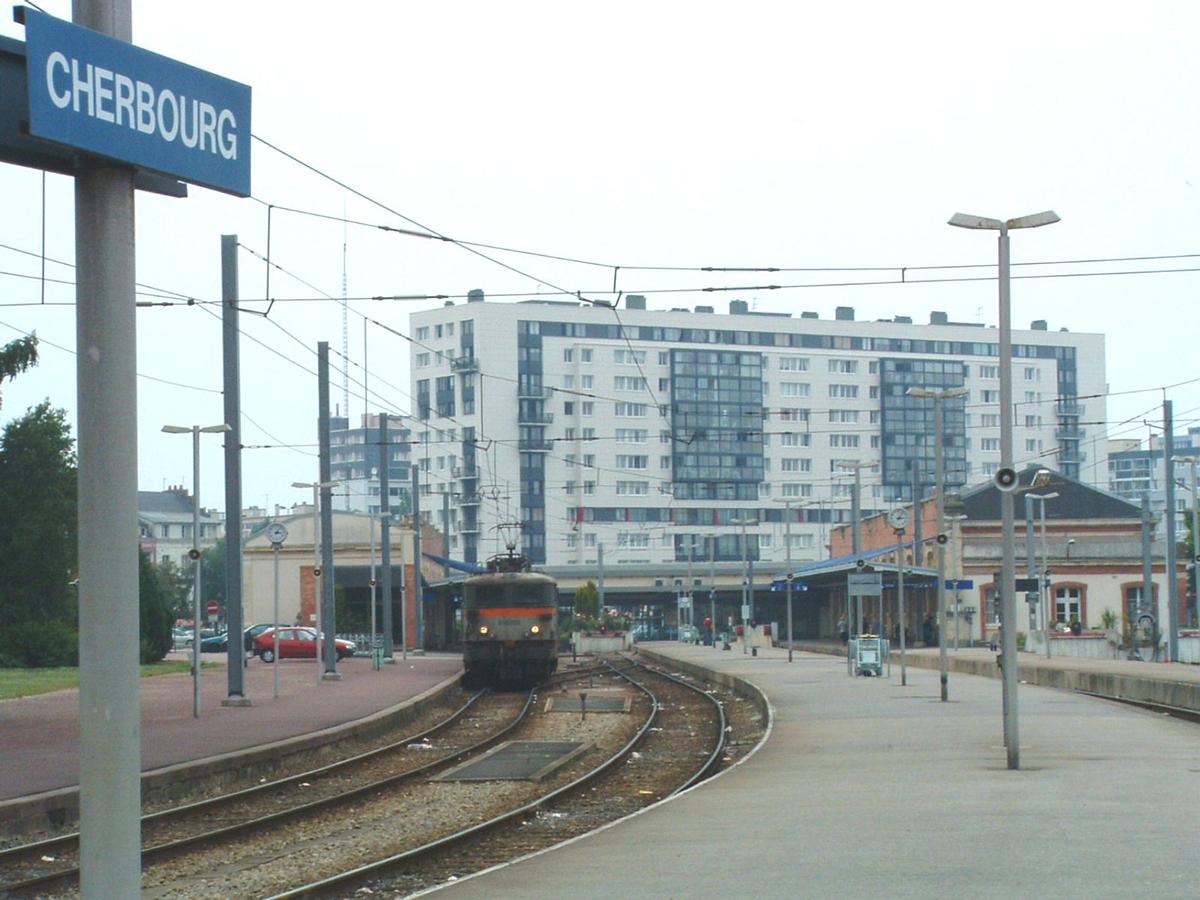 Gare SNCF de Cherbourg (50/Manche/Basse Normandie) 