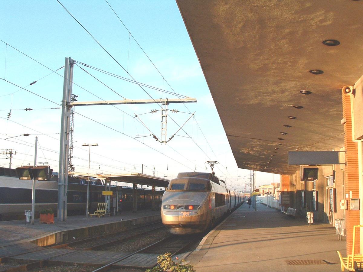 La gare SNCF de Dunkerque (59-Nord) 