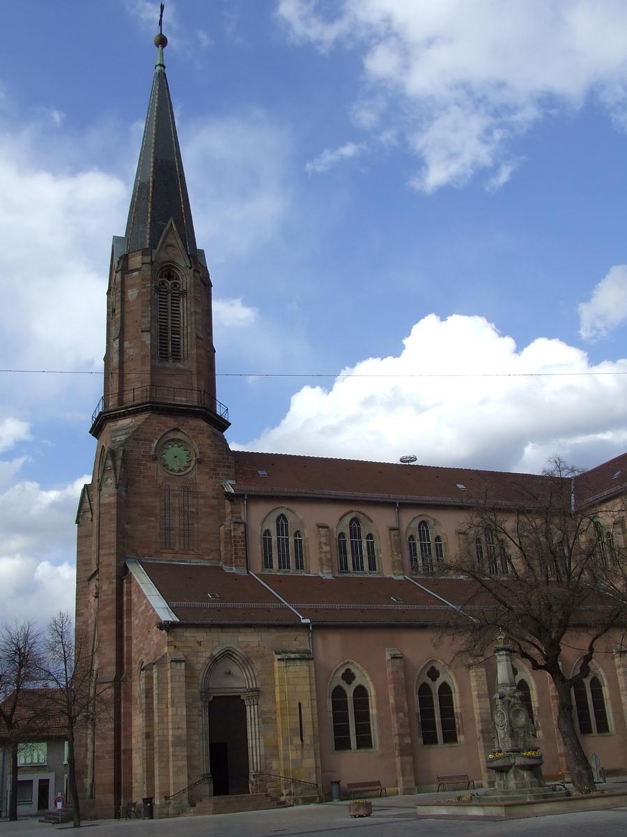Eglise catholique Saint Martin à Ensisheim (68/Alsace) 