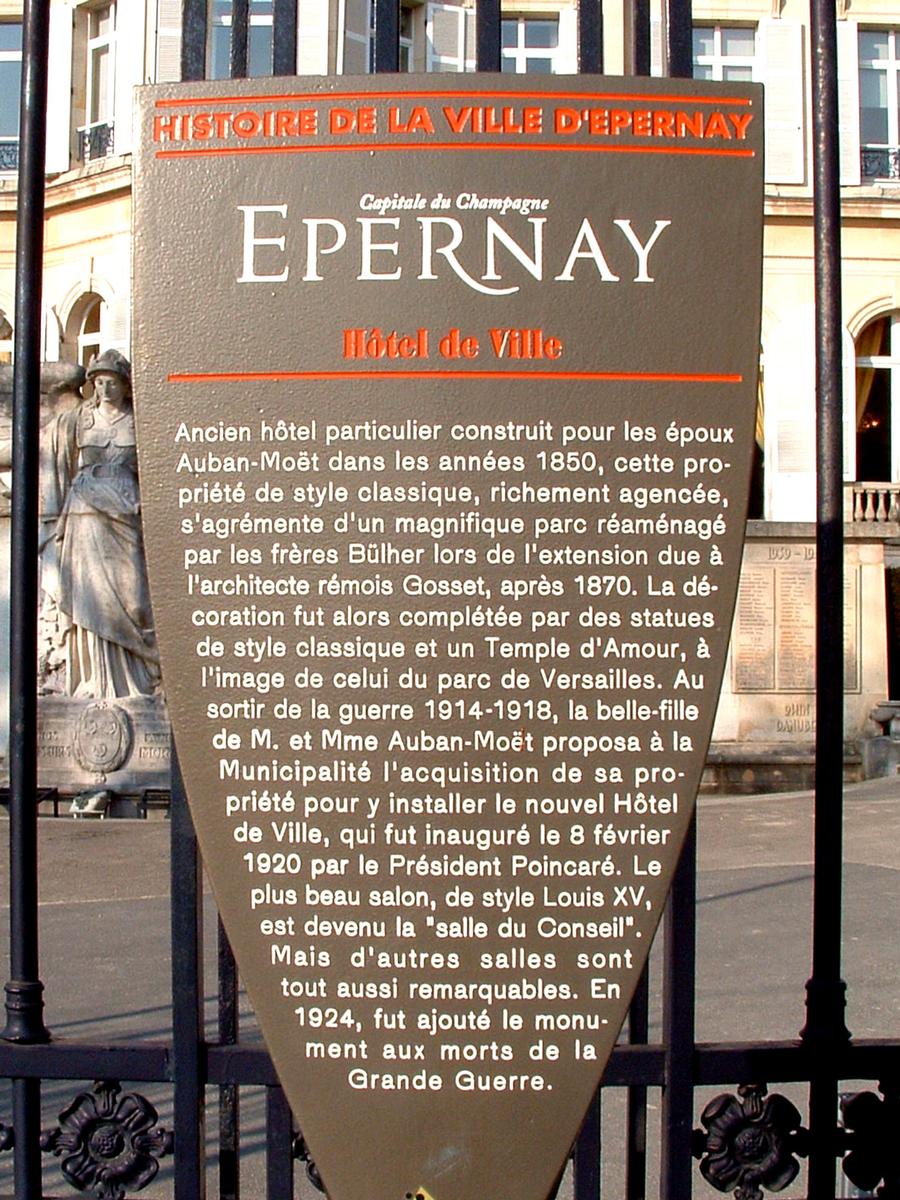 Epernay: L'Hôtel de Ville 