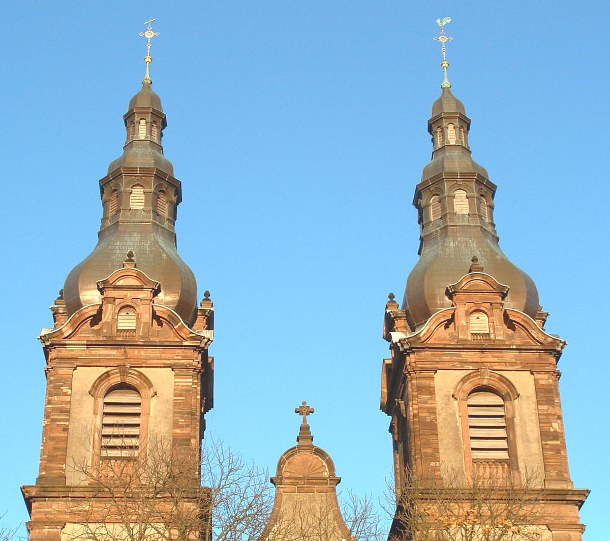 Tours de l'Eglise Saint Fridolin de Mulhouse 