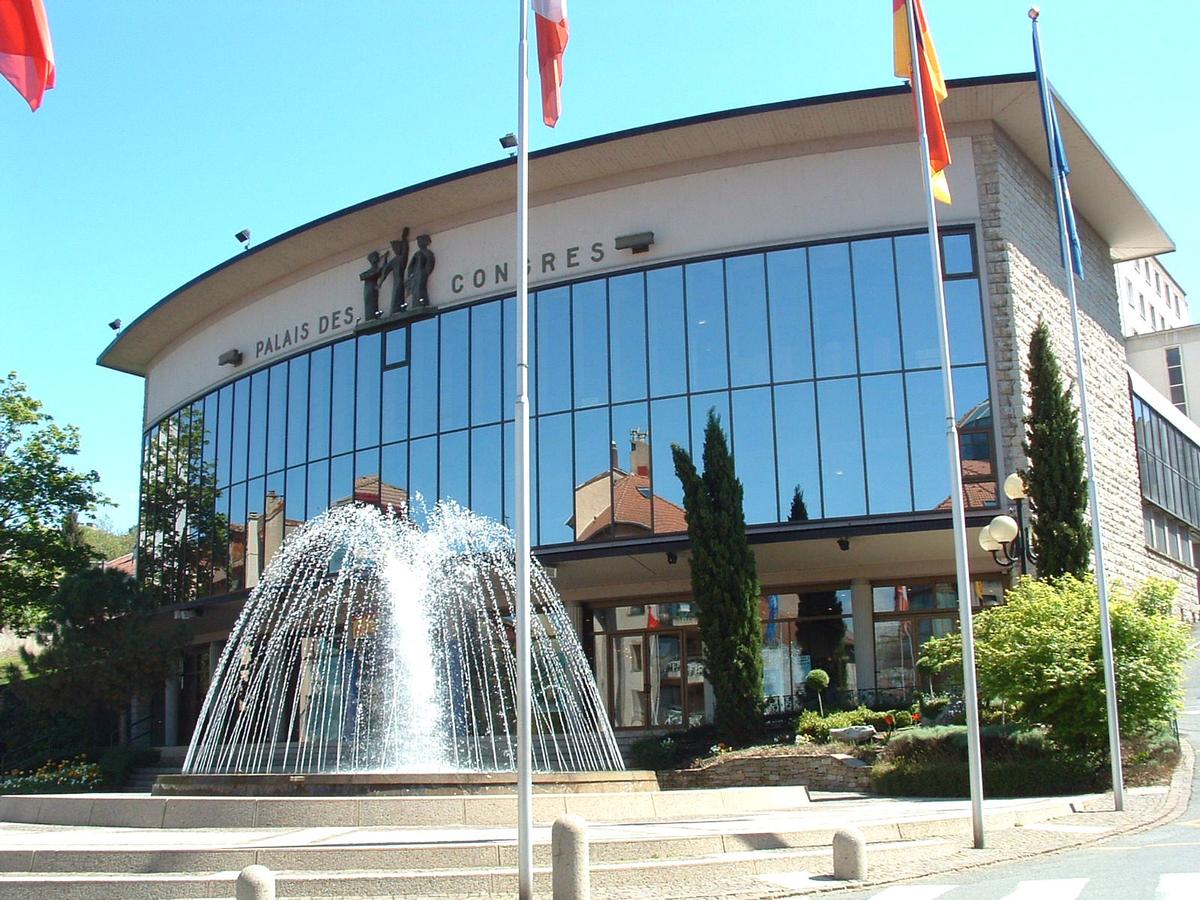 Le Palais des Congrès d'Evian (74 Haute Savoie / Savoie) 
