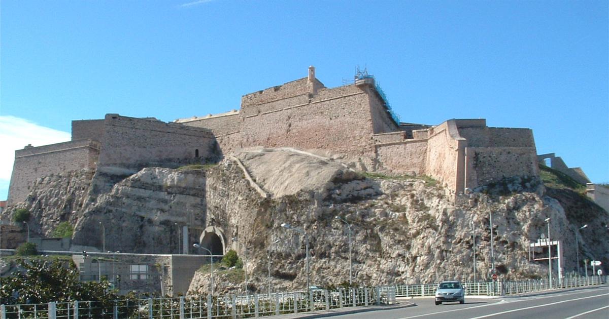 Fort Saint Nicolas de Marseille. Fin XVIIème siècle 