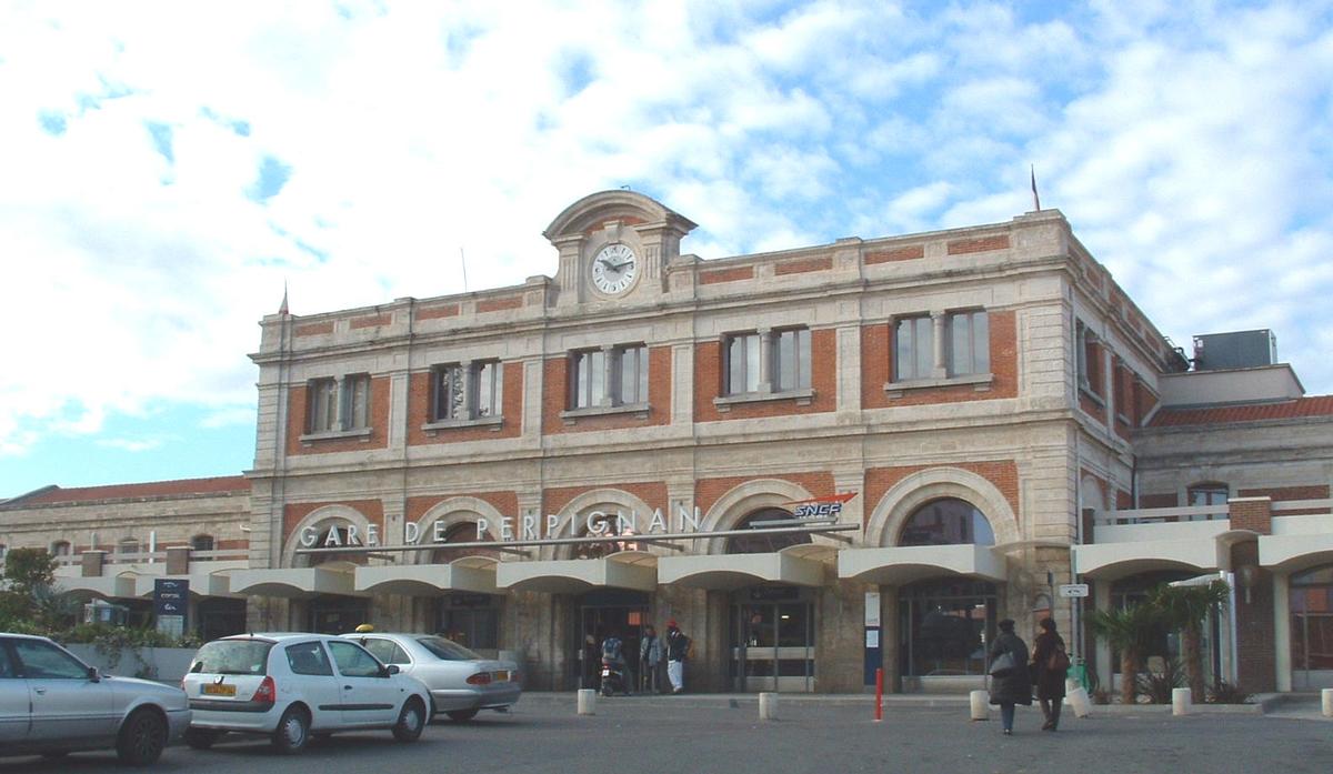 Perpignan Railroad Station 