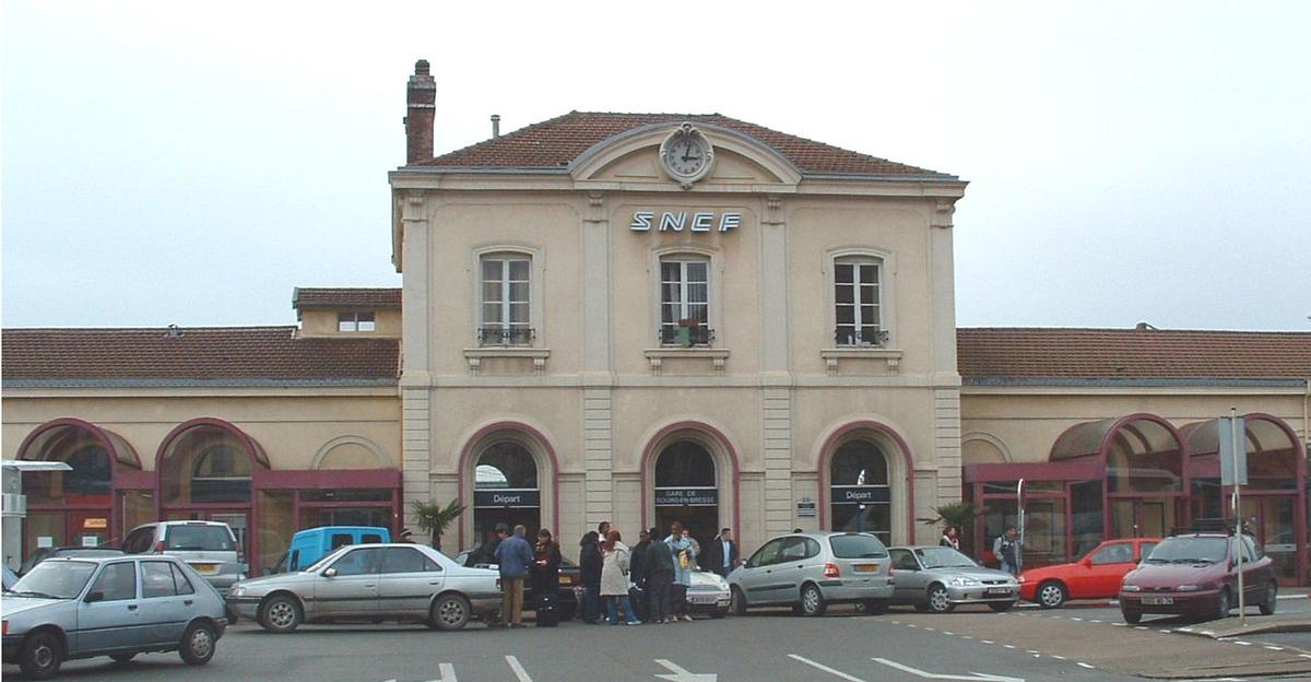 Gare de Bourg en Bresse (Ain - 01 - Rhône-Alpes - France) 