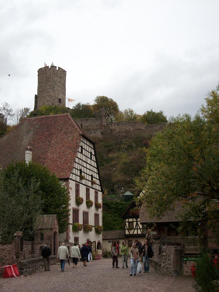 Le Château de Kaysersberg (68-Alsace-France) 