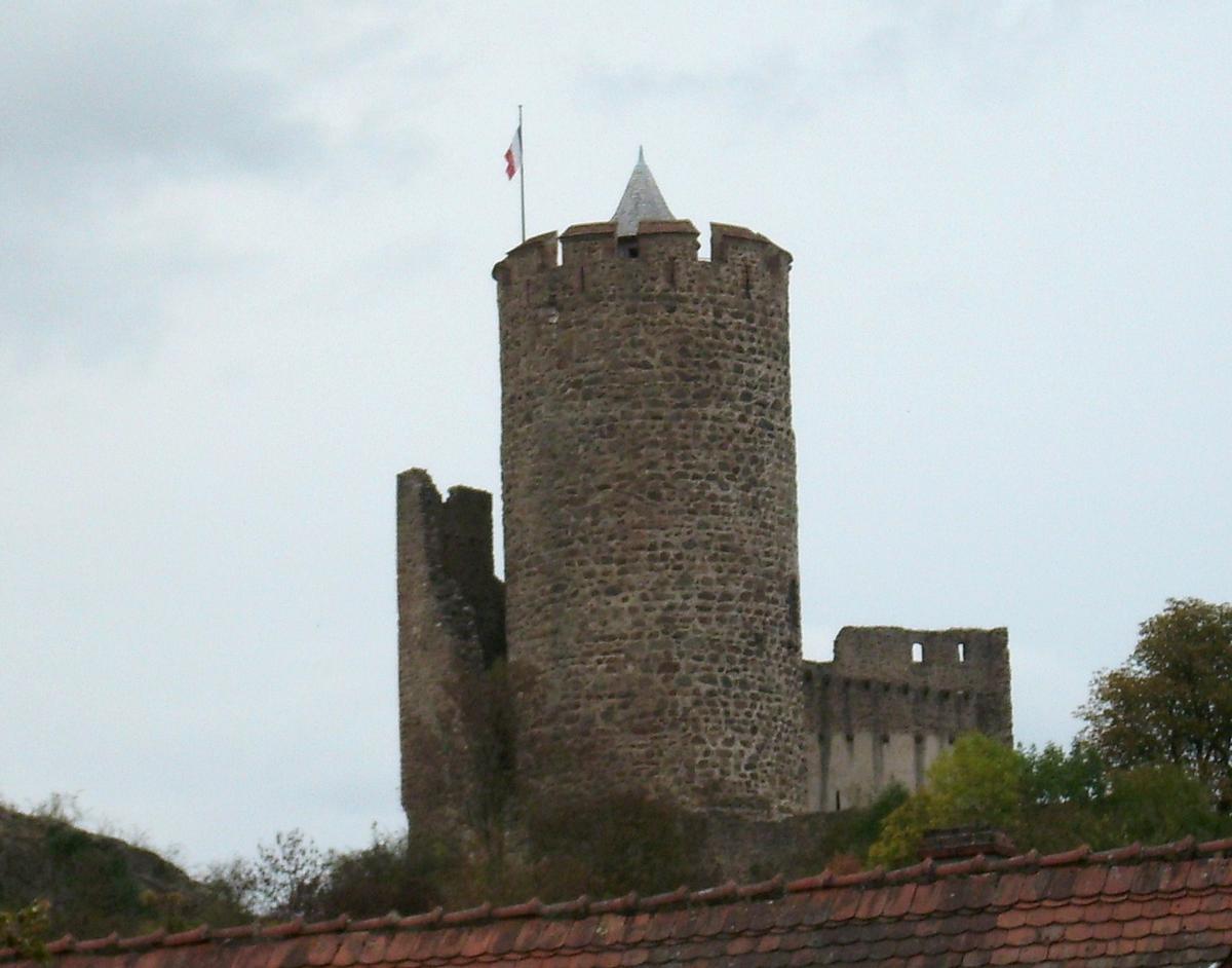 Le Château de Kaysersberg (68-Alsace-France) 