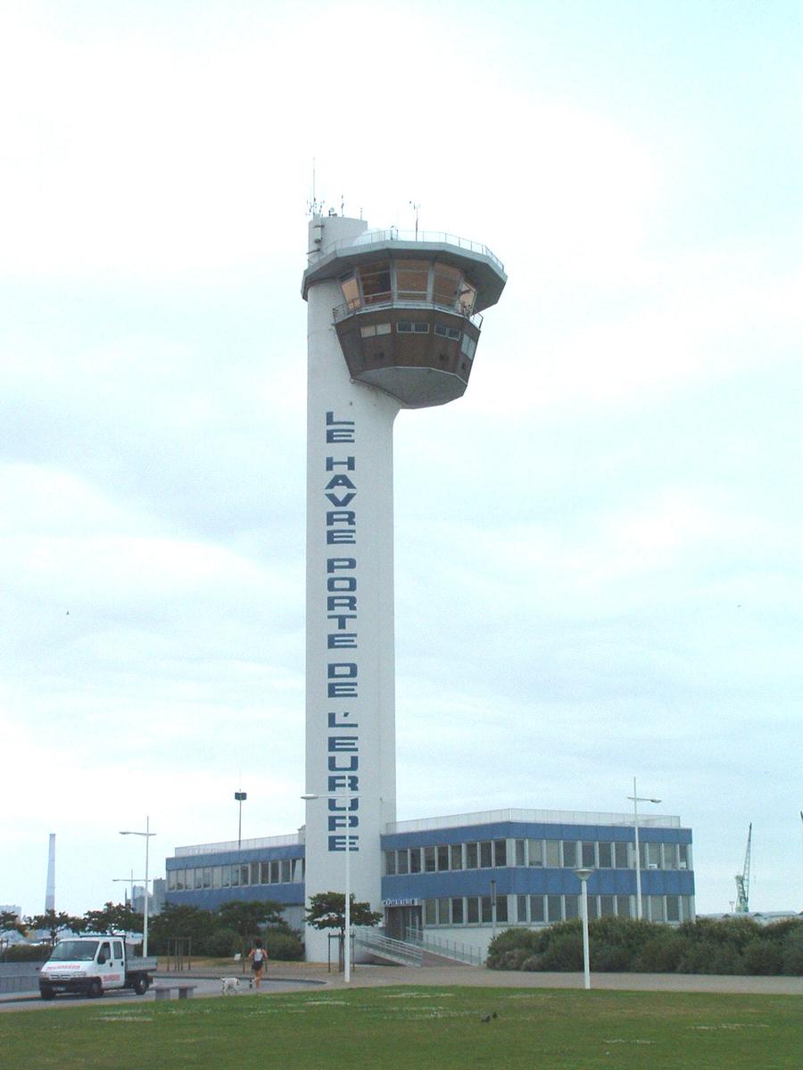 Hafenkontrollturm Le Havre 