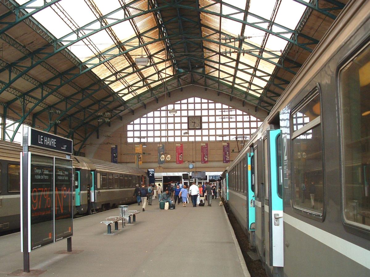 La gare SNCF du Havre (76/Seine-Maritine/Haute-Normandie/France) 