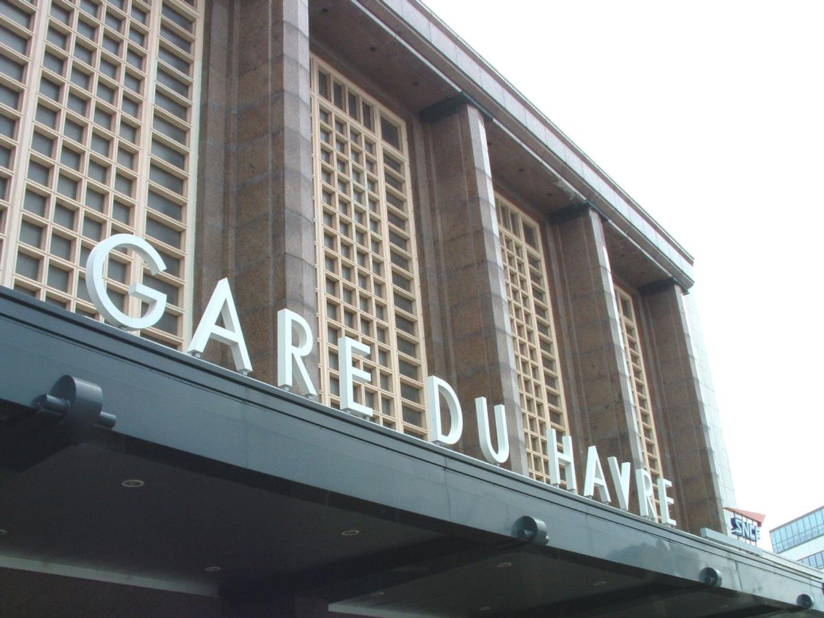 La gare SNCF du Havre (76/Seine-Maritine/Haute-Normandie/France) 