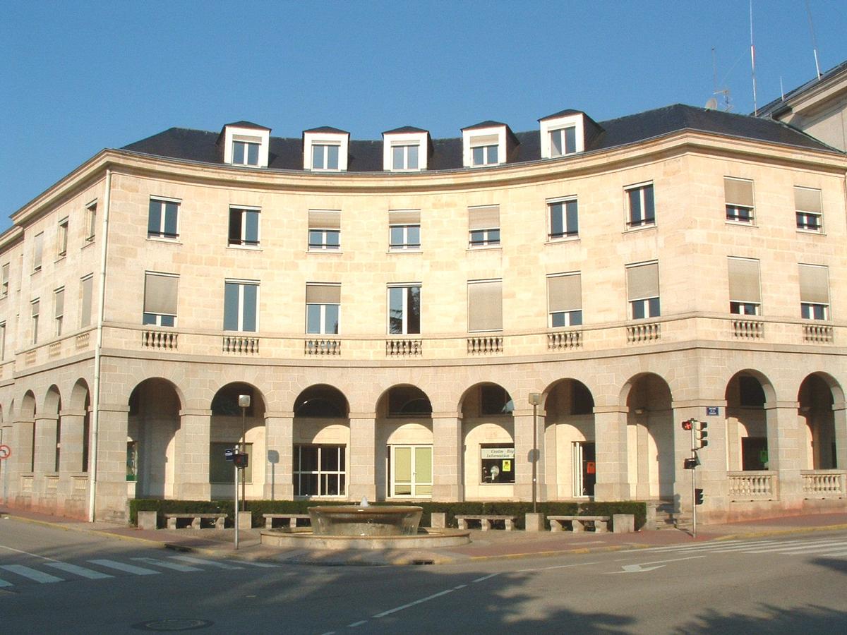 Limoges: L'Hôtel de la Région, siège du Conseil Général du Limousin 