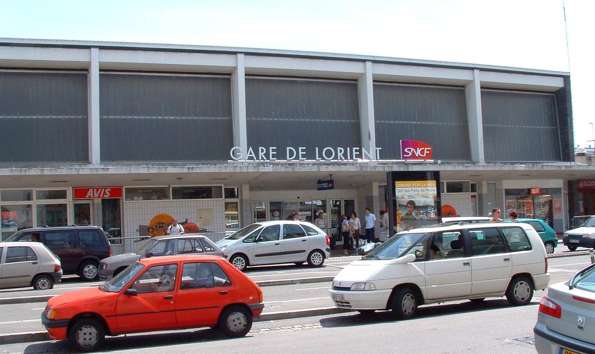 La gare SNCF de Lorient 