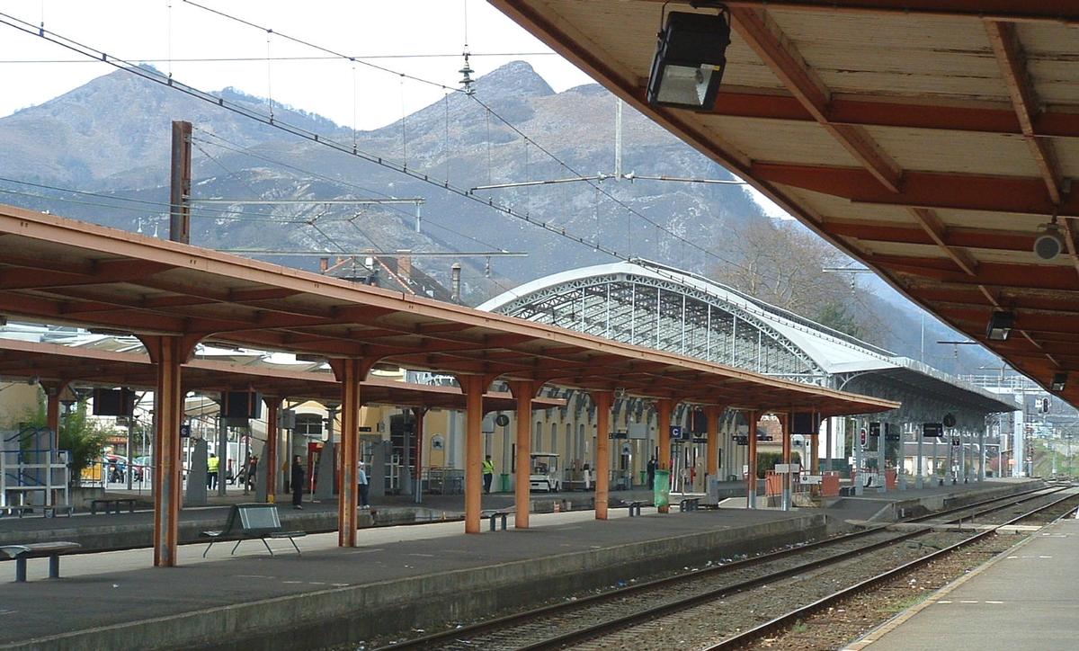 La gare de Lourdes 