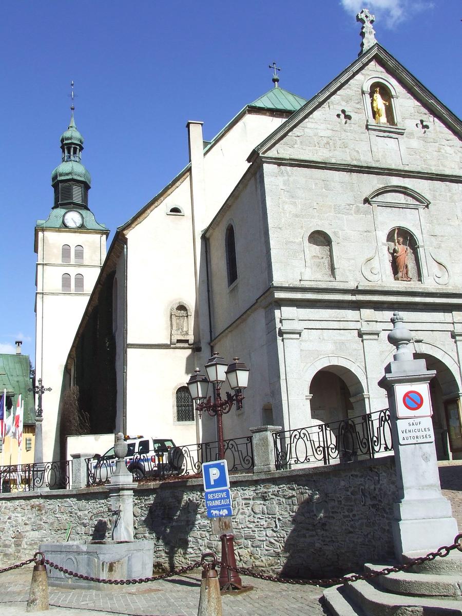 L'Eglise de Megève (Haute-Savoie) 