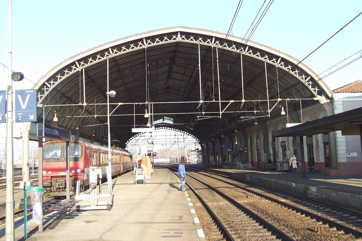 La gare SNCF de Montauban 