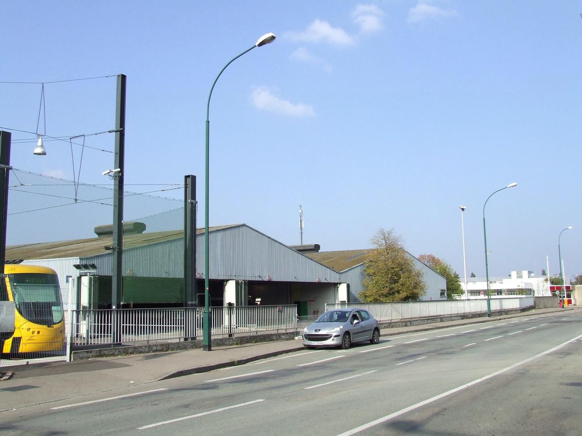 Mülhausen - TramTrain-Depot in Mertzau 